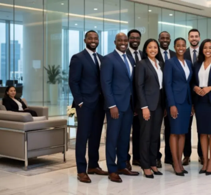 Professional event team ready to host a poker-focused social gathering